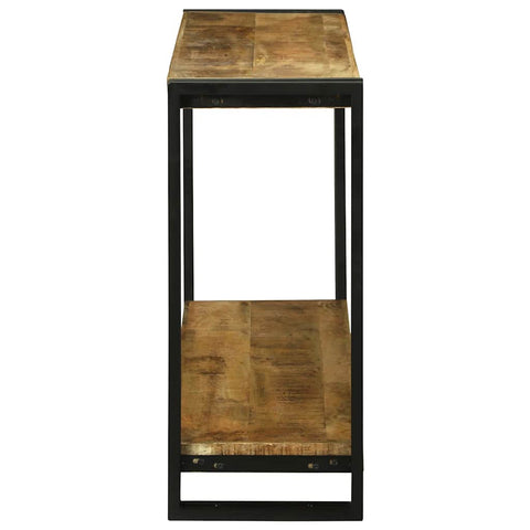 vidaXL Console Table Brown 120 x 33 x 75 cm Solid rough mango wood