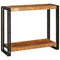 vidaXL Console Table Brown 90 x 33 x 75 cm Solid rough mango wood