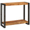 vidaXL Console Table Brown 90 x 33 x 75 cm Solid rough mango wood