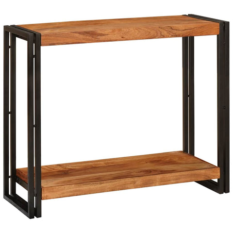 vidaXL Console Table Brown 90 x 33 x 75 cm Solid acacia wood