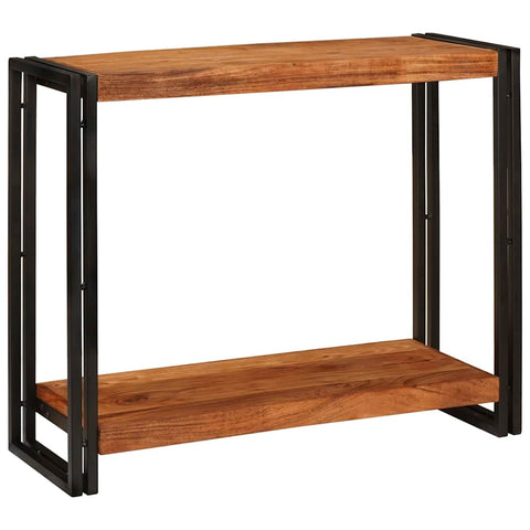 vidaXL Console Table Brown 90 x 33 x 75 cm Solid acacia wood