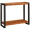 vidaXL Console Table Brown 90 x 33 x 75 cm Solid acacia wood