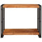 vidaXL Console Table Brown 90 x 33 x 75 cm Solid acacia wood