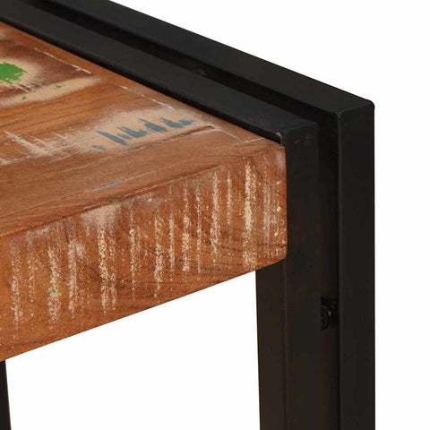 vidaXL Console Table Multicolour 90 x 33 x 75 cm Solid reclaimed wood