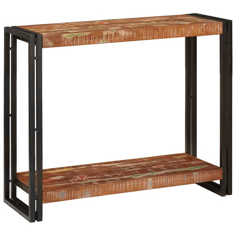 vidaXL Console Table Multicolour 90 x 33 x 75 cm Solid reclaimed wood