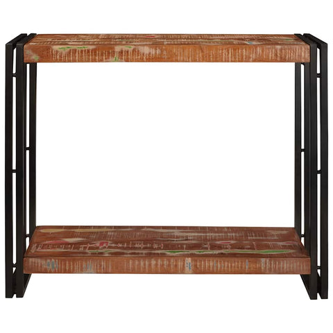vidaXL Console Table Multicolour 90 x 33 x 75 cm Solid reclaimed wood