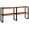 vidaXL Console Table Multicolour 160 x 33 x 75 cm Solid reclaimed wood