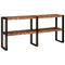 vidaXL Console Table Multicolour 160 x 33 x 75 cm Solid reclaimed wood