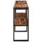 vidaXL Console Table Multicolour 160 x 33 x 75 cm Solid reclaimed wood