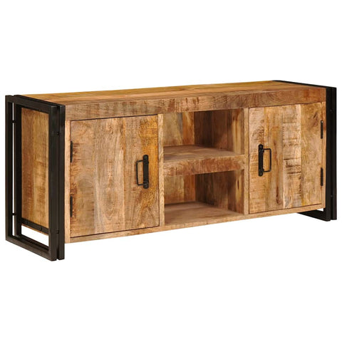 vidaXL TV Cabinet Brown 120 x 30 x 50 cm Solid rough mango wood