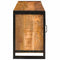 vidaXL TV Cabinet Brown 120 x 30 x 50 cm Solid rough mango wood