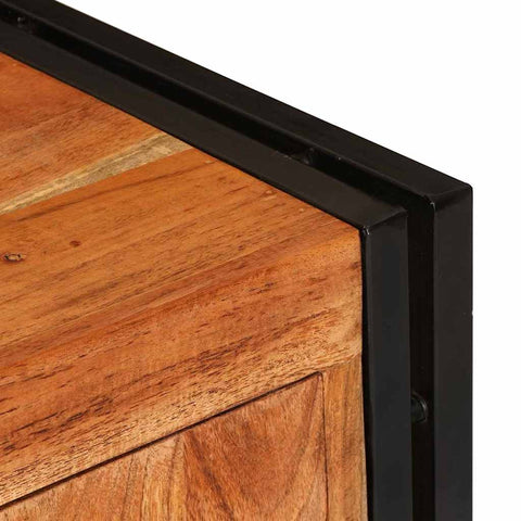 vidaXL TV Cabinet Brown 120 x 30 x 50 cm Solid acacia wood