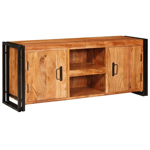vidaXL TV Cabinet Brown 120 x 30 x 50 cm Solid acacia wood