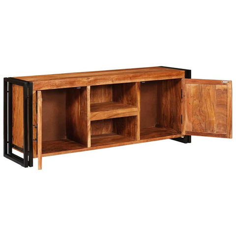 vidaXL TV Cabinet Brown 120 x 30 x 50 cm Solid acacia wood