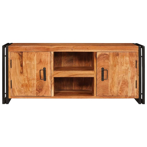 vidaXL TV Cabinet Brown 120 x 30 x 50 cm Solid acacia wood