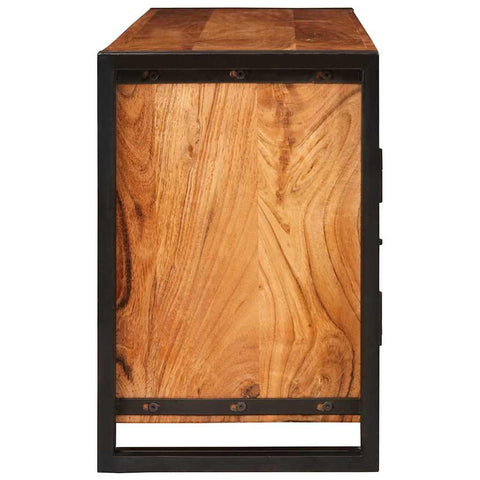 vidaXL TV Cabinet Brown 120 x 30 x 50 cm Solid acacia wood
