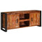 vidaXL TV Cabinet Multicolour 120 x 30 x 50 cm Solid reclaimed wood