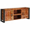 vidaXL TV Cabinet Multicolour 120 x 30 x 50 cm Solid reclaimed wood