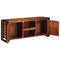 vidaXL TV Cabinet Multicolour 120 x 30 x 50 cm Solid reclaimed wood