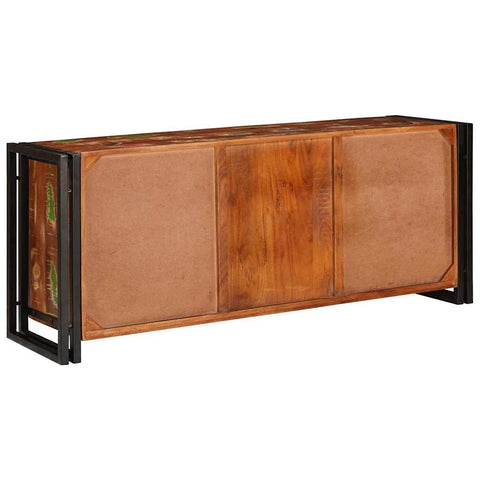 vidaXL TV Cabinet Multicolour 120 x 30 x 50 cm Solid reclaimed wood