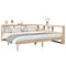 vidaXL Bookcase Bed without Mattress 200x200 cm Solid Wood Pine