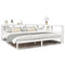 vidaXL Bookcase Bed without Mattress White 180x200 cm Solid Wood Pine