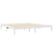 vidaXL Bookcase Bed without Mattress White 180x200 cm Solid Wood Pine