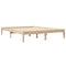 vidaXL Bookcase Bed without Mattress 160x200 cm Solid Wood Pine