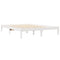 vidaXL Bookcase Bed without Mattress White 120x200 cm Solid Wood Pine