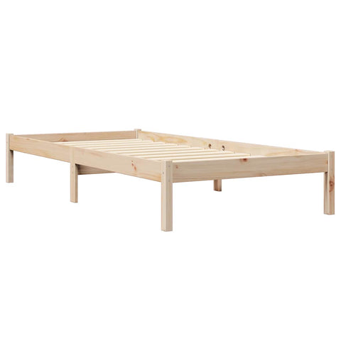 vidaXL Bookcase Bed without Mattress 100x200 cm Solid Wood Pine