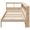 vidaXL Bookcase Bed without Mattress 90x200 cm Solid Wood Pine