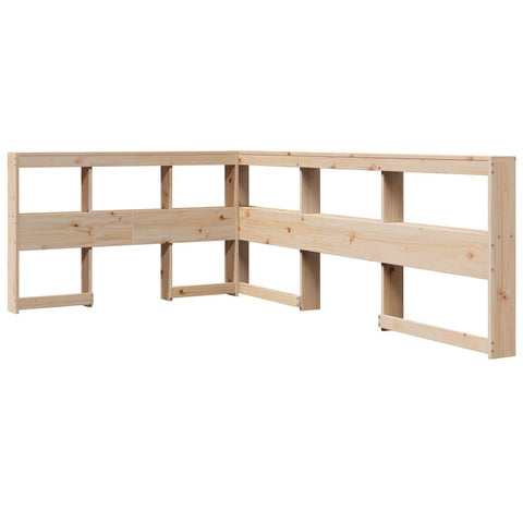 vidaXL Bookcase Bed without Mattress 120x190 cm Solid Wood Pine