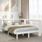 vidaXL Bookcase Bed without Mattress White 120x190 cm Solid Wood Pine