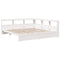 vidaXL Bookcase Bed without Mattress White 180x200 cm Solid Wood Pine