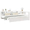 vidaXL Bookcase Bed without Mattress 160x200 cm Solid Wood Pine
