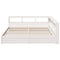 vidaXL Bookcase Bed without Mattress 160x200 cm Solid Wood Pine