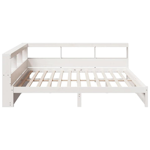 vidaXL Bookcase Bed without Mattress 160x200 cm Solid Wood Pine