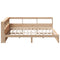 vidaXL Bookcase Bed without Mattress 140x200 cm Solid Wood Pine