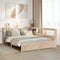 vidaXL Bookcase Bed without Mattress 140x200 cm Solid Wood Pine