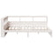 vidaXL Bookcase Bed without Mattress White 90x190 cm Solid Wood Pine