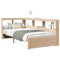 vidaXL Bookcase Bed without Mattress 75x190 cm Solid Wood Pine
