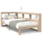 vidaXL Bookcase Bed without Mattress 100x200 cm Solid Wood Pine