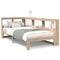 vidaXL Bookcase Bed without Mattress 90x200 cm Solid Wood Pine
