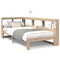 vidaXL Bookcase Bed without Mattress 90x190 cm Single Solid Wood Pine