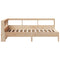 vidaXL Bookcase Bed without Mattress 75x190 cm Solid Wood Pine