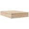 vidaXL Bookcase Bed without Mattress 160x200cm Solid Wood Pine
