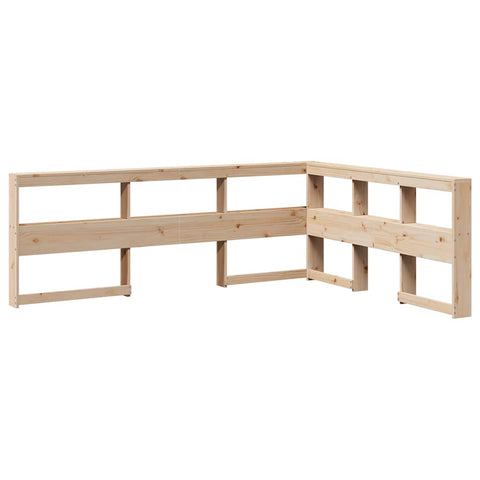 vidaXL Bookcase Bed without Mattress 160x200cm Solid Wood Pine