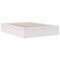 vidaXL Bookcase Bed without Mattress White 150x200cm Solid Wood Pine