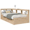 vidaXL Bookcase Bed without Mattress 100x200cm Solid Wood Pine