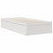 vidaXL Bookcase Bed without Mattress White 100x200cm Solid Wood Pine